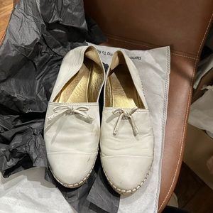 White lamb skin Prada